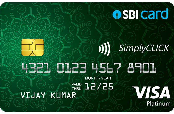 SimplyCLICK SBI Card